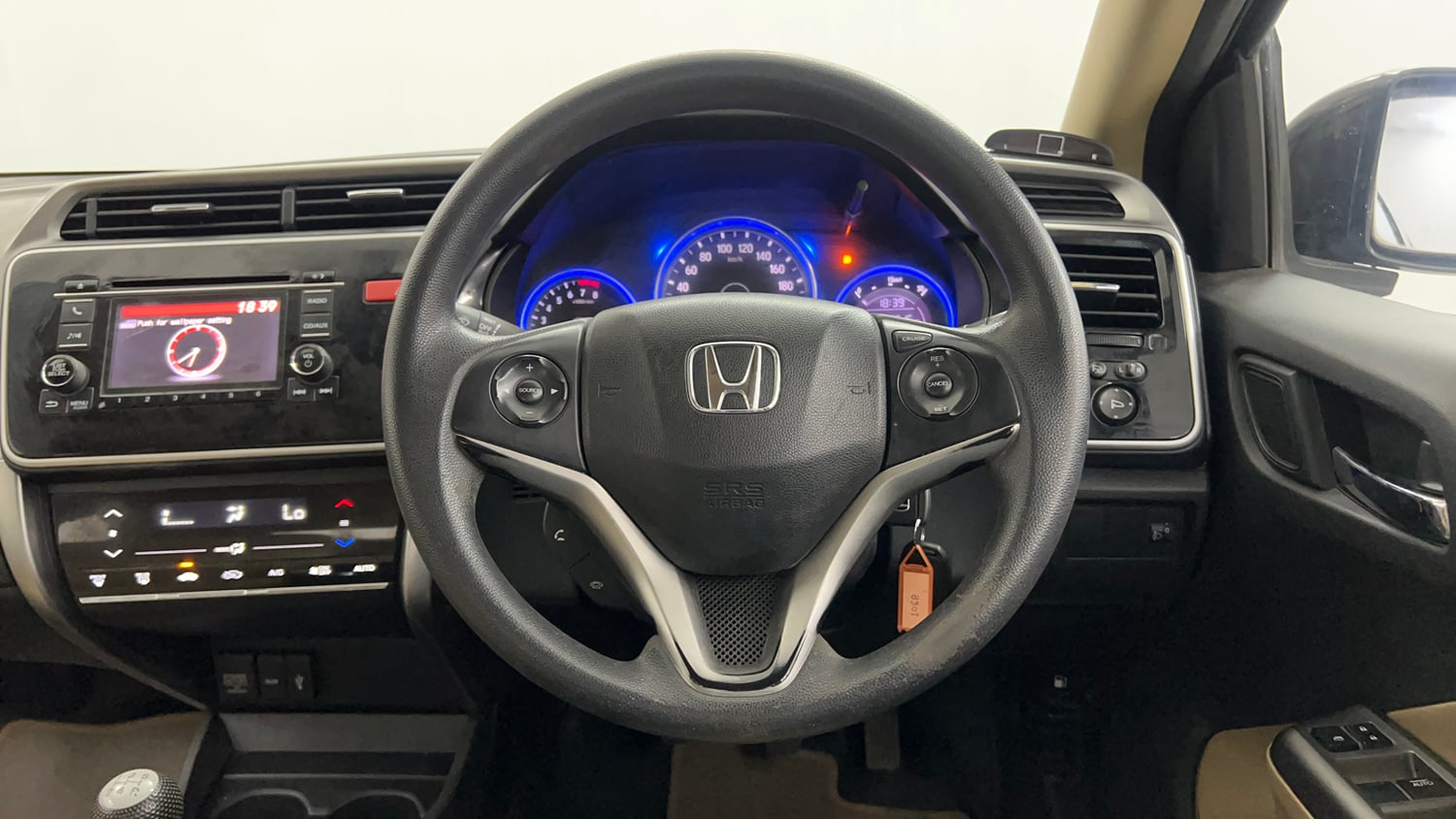 Used 2016 Honda City V Petrol Manual interior STEERING VIEW
