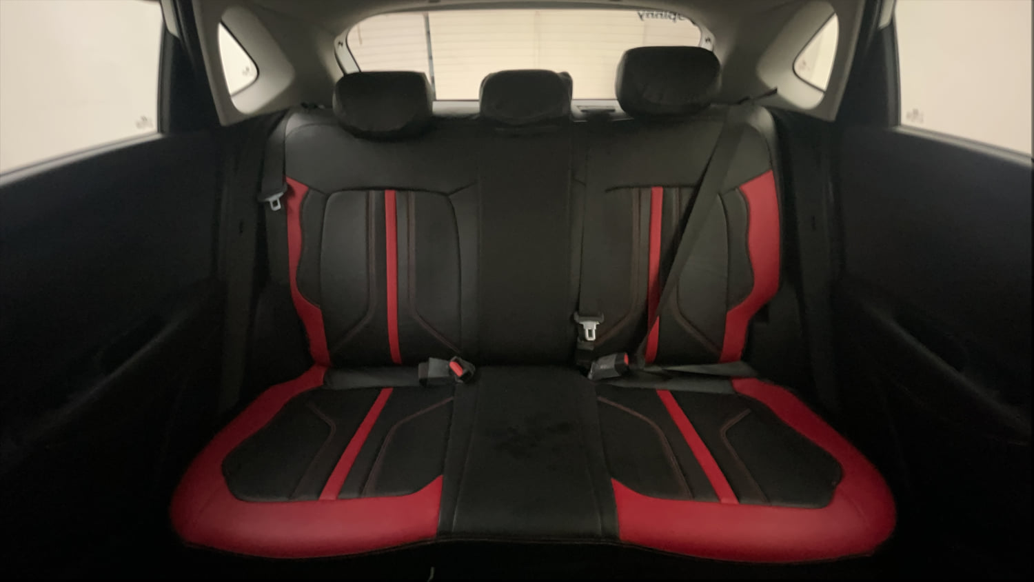 Used 2023 Hyundai i20 Sportz 1.2 MT Dual Tone Petrol Manual interior REAR SEAT CONDITION VIEW
