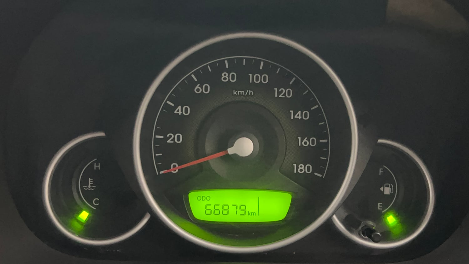 Used 2015 Hyundai Eon Magna Petrol Manual interior CLUSTERMETER VIEW
