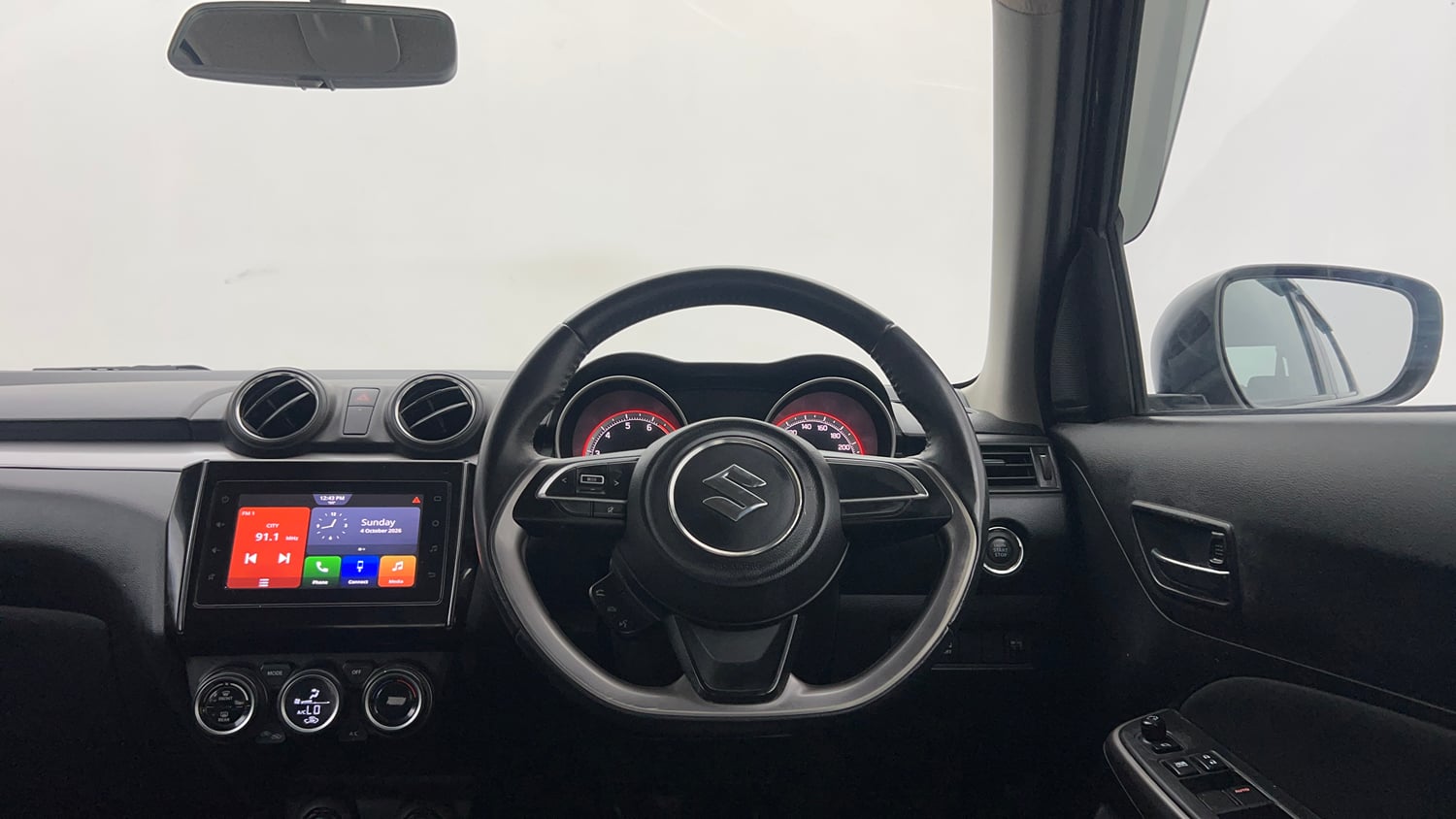 Used 2022 Maruti Suzuki Swift ZXi Petrol Manual interior STEERING VIEW