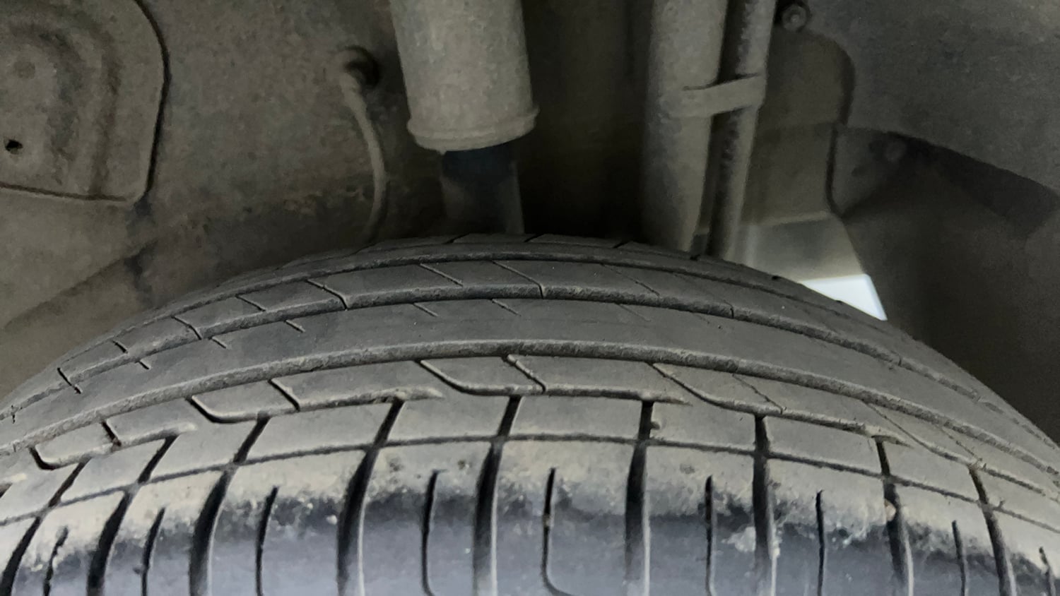 Used 2022 Tata Nexon XM (S) Diesel Diesel Manual tyres LEFT REAR TYRE TREAD VIEW