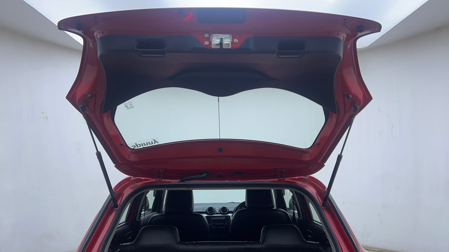 Used 2019 Maruti Suzuki Swift VXi AMT Petrol Automatic interior DICKY DOOR OPEN VIEW