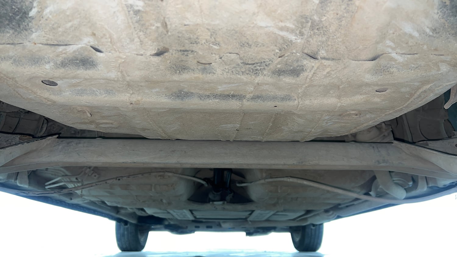 Used 2019 Honda Jazz VX CVT Petrol Petrol Automatic extra REAR UNDERBODY VIEW (TAKEN FROM REAR)