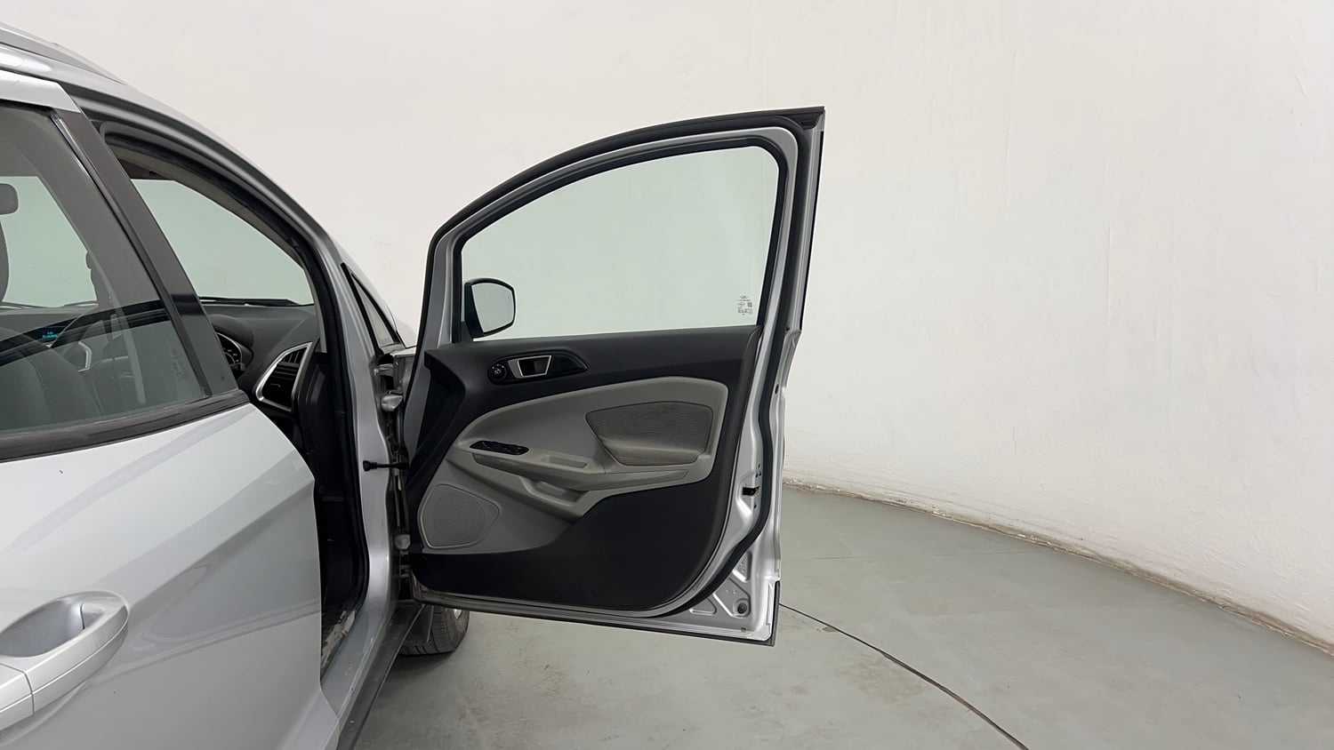 Used 2017 Ford EcoSport Titanium 1.5L Ti-VCT AT Petrol Automatic interior RIGHT FRONT DOOR OPEN VIEW