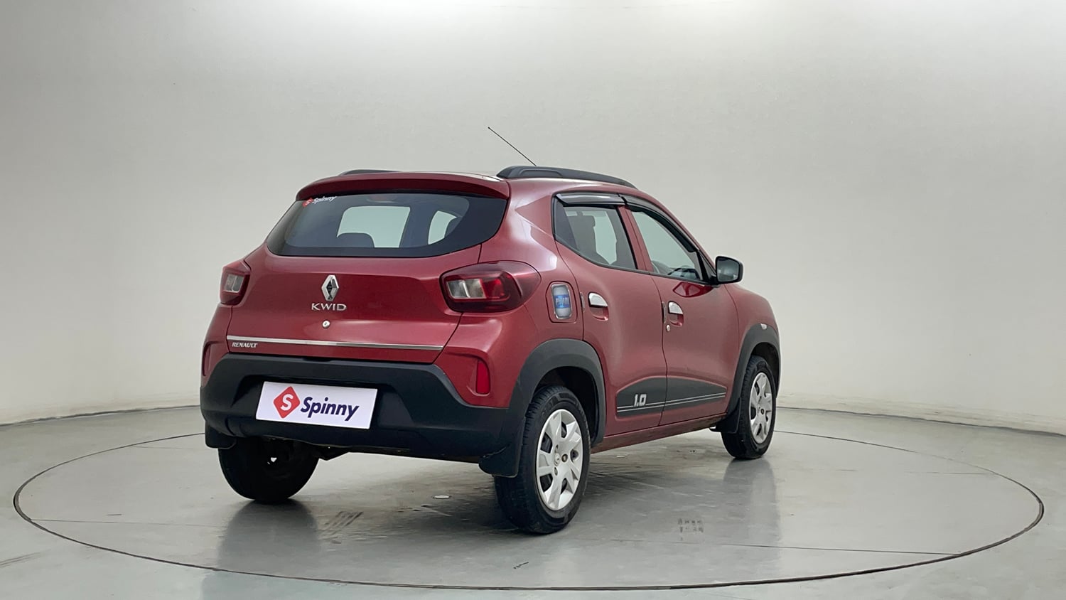 Used 2024 Renault Kwid RXL(O) 1.0 Petrol Manual exterior RIGHT REAR CORNER VIEW