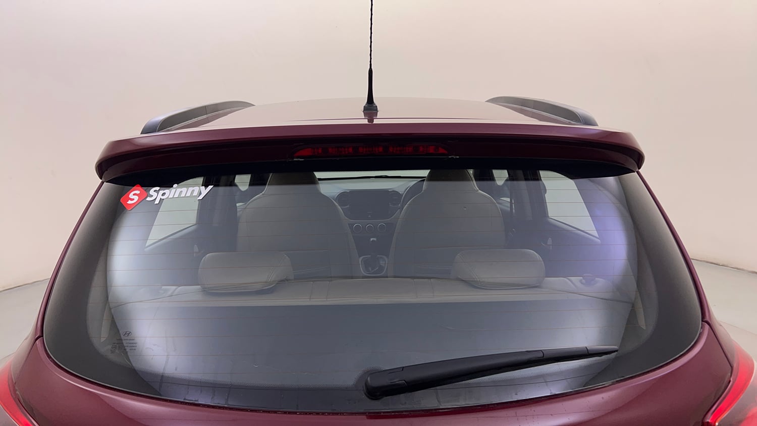 Used 2016 Hyundai Grand i10 Asta AT 1.2 Kappa VTVT (O) Petrol Automatic exterior BACK WINDSHIELD VIEW
