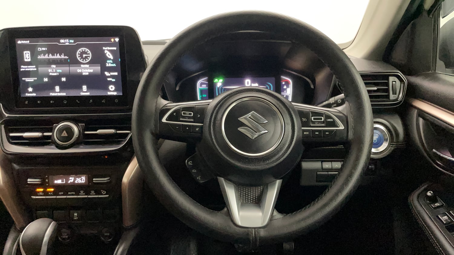 Used 2024 Maruti Suzuki Grand Vitara Zeta Plus Intelligent Hybrid eCVT Hybrid Automatic interior STEERING VIEW
