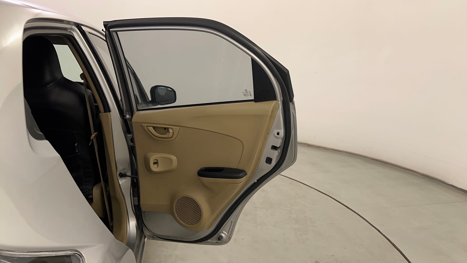 Used 2014 Honda Brio S MT Petrol Manual interior RIGHT REAR DOOR OPEN VIEW