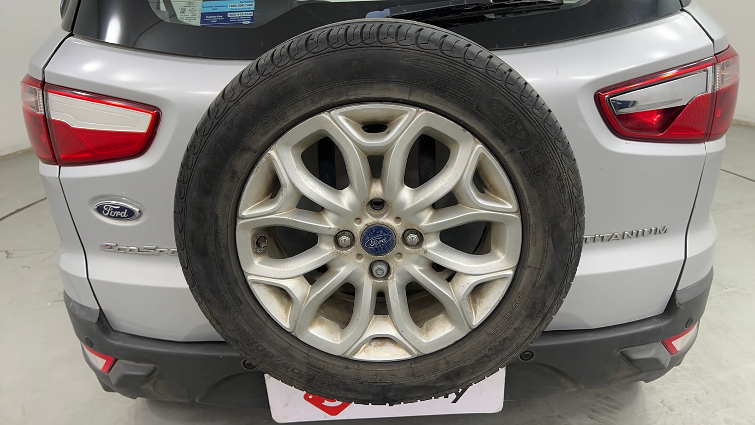 Used 2017 Ford EcoSport Titanium 1.5L Ti-VCT AT Petrol Automatic tyres SPARE TYRE VIEW