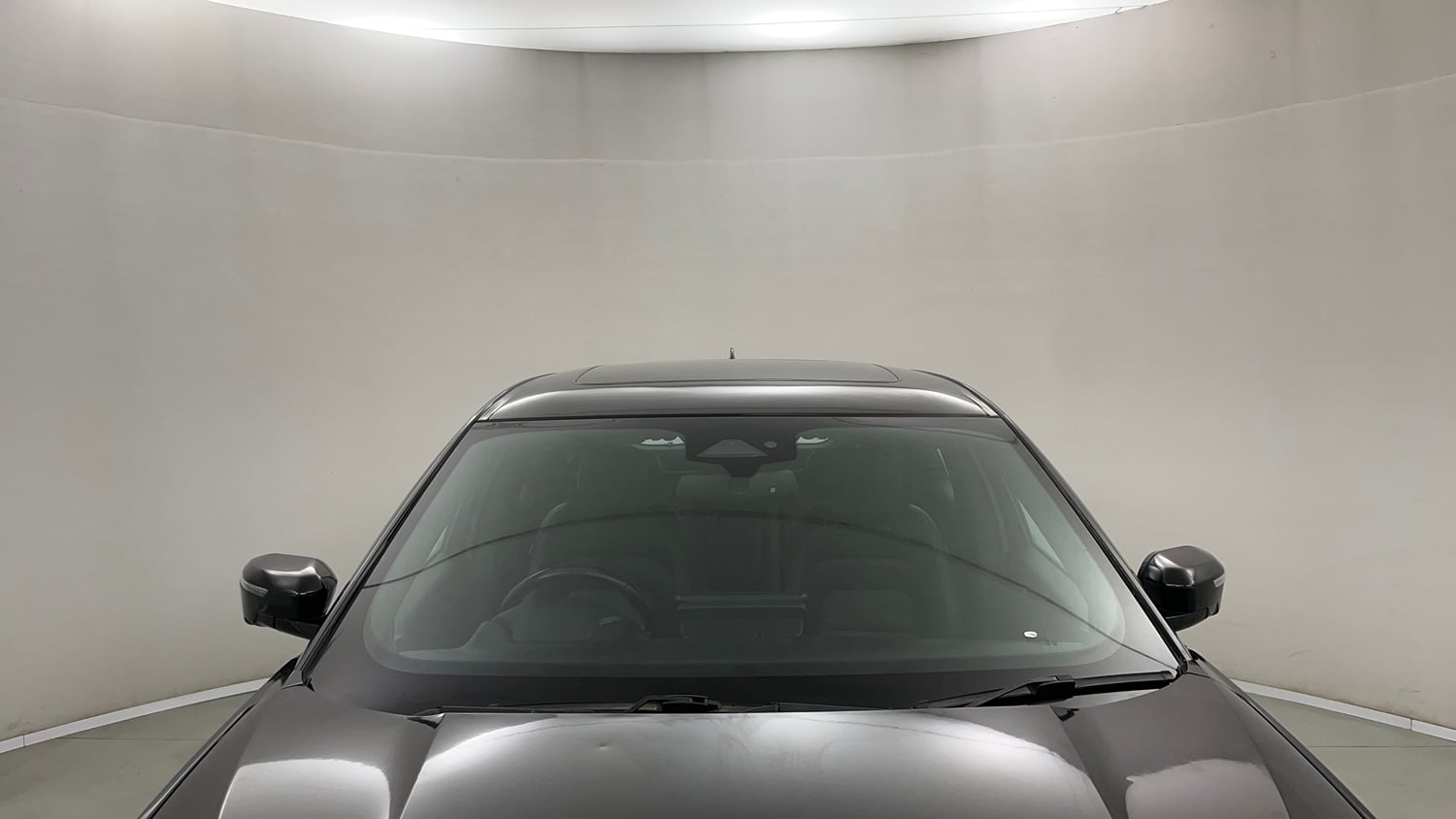 Used 2024 Tata Harrier XZA Plus (O) Dark Edition Diesel Automatic exterior FRONT WINDSHIELD VIEW