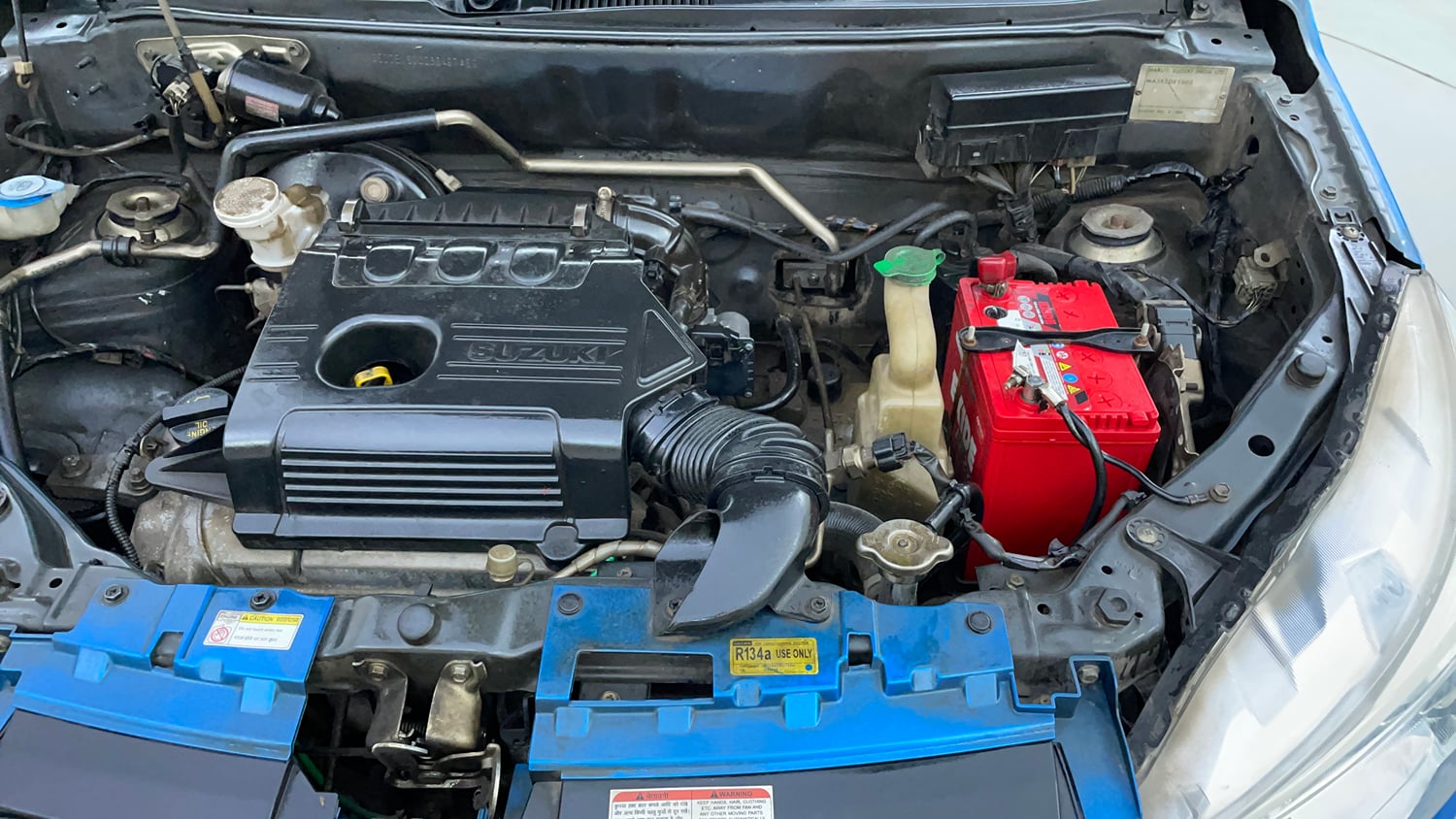 Used 2016 Maruti Suzuki Alto K10 VXi AMT Petrol Automatic engine ENGINE LEFT SIDE VIEW