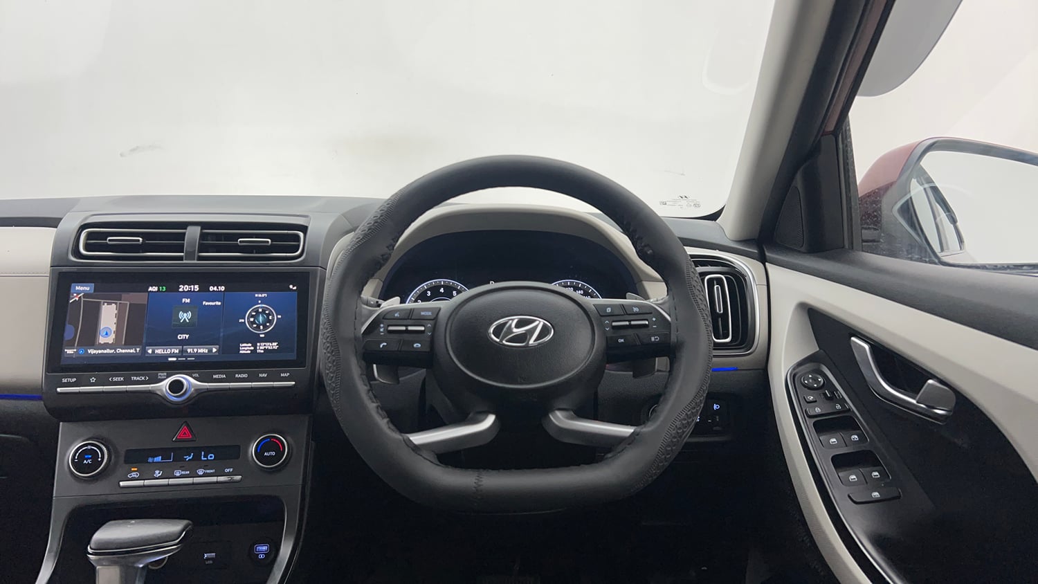 Used 2021 Hyundai Creta SX 1.5 Petrol IVT Petrol Automatic interior STEERING VIEW