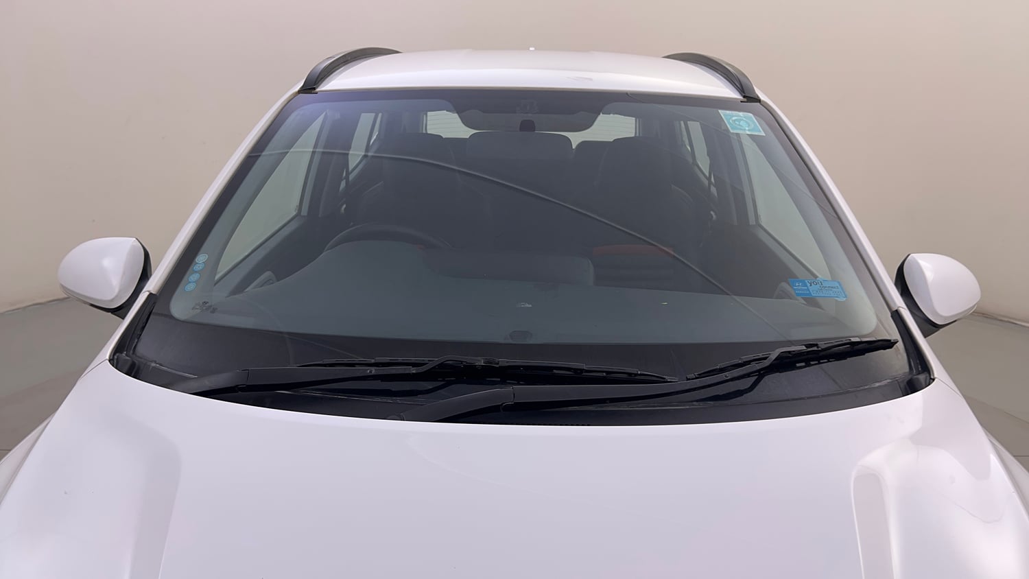 Used 2022 Hyundai Grand i10 Nios Sportz 1.2 Kappa VTVT Petrol Manual exterior FRONT WINDSHIELD VIEW