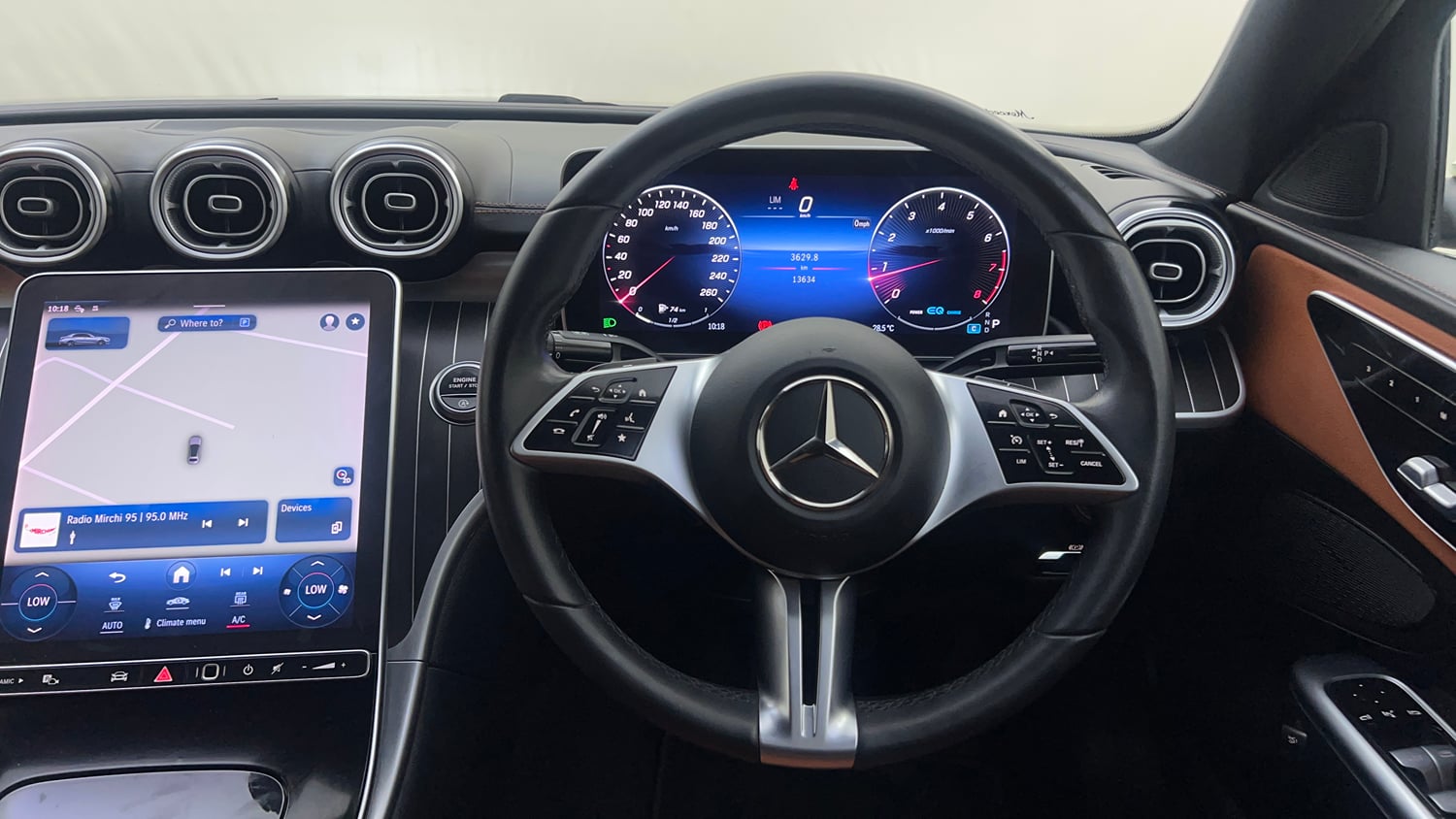 Used 2022 Mercedes-Benz C-Class C 200 Petrol Automatic interior STEERING VIEW