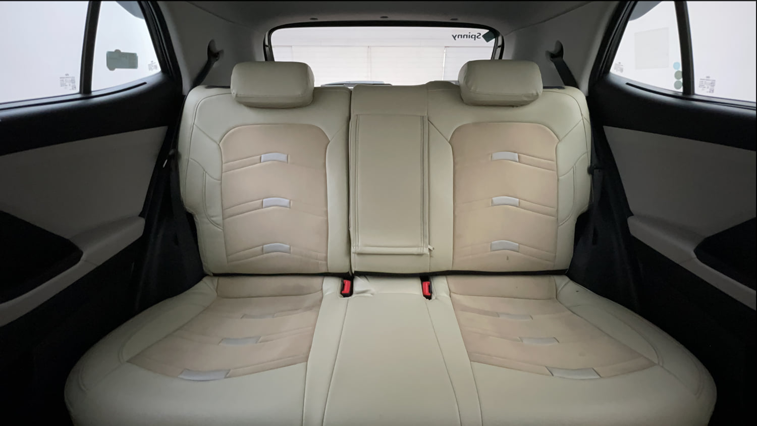 Used 2023 Hyundai Creta SX 1.5 Petrol IVT Petrol Automatic interior REAR SEAT CONDITION VIEW