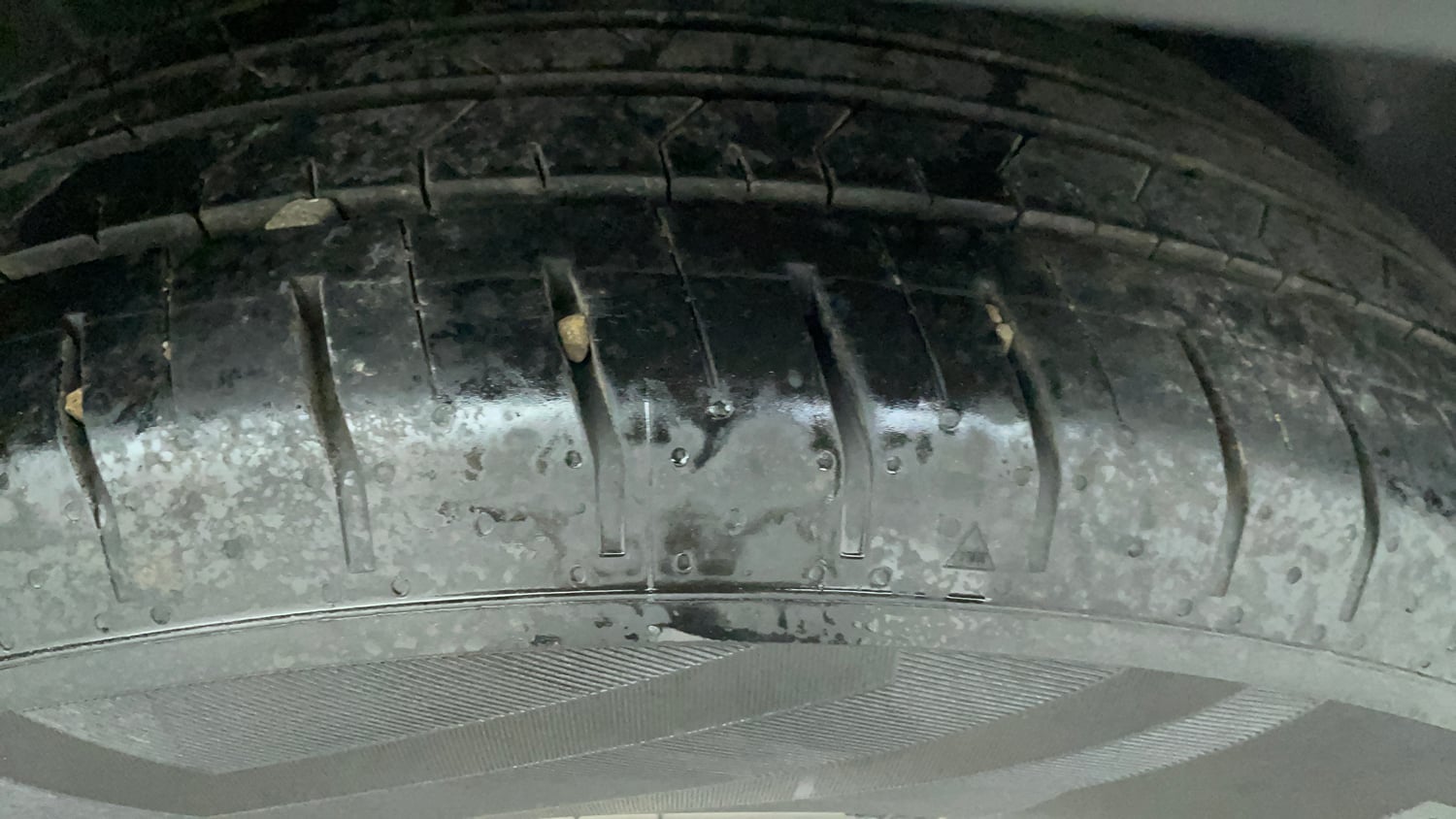 Used 2023 Hyundai Creta SX 1.5 Petrol IVT Petrol Automatic tyres RIGHT REAR TYRE TREAD VIEW