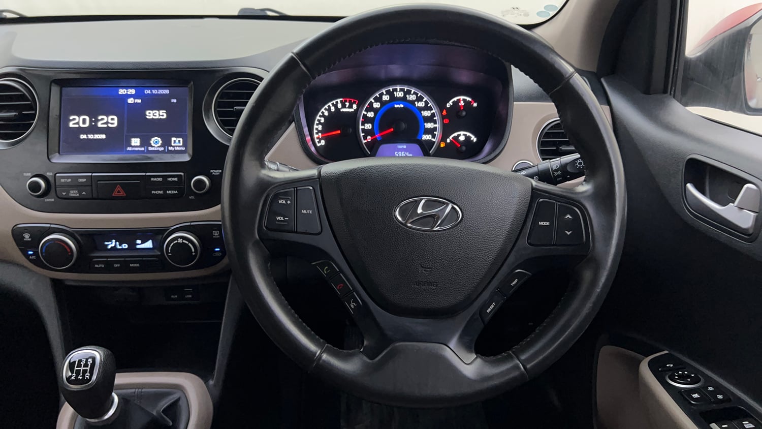 Used 2019 Hyundai Grand i10 Asta 1.2 Kappa VTVT Petrol Manual interior STEERING VIEW
