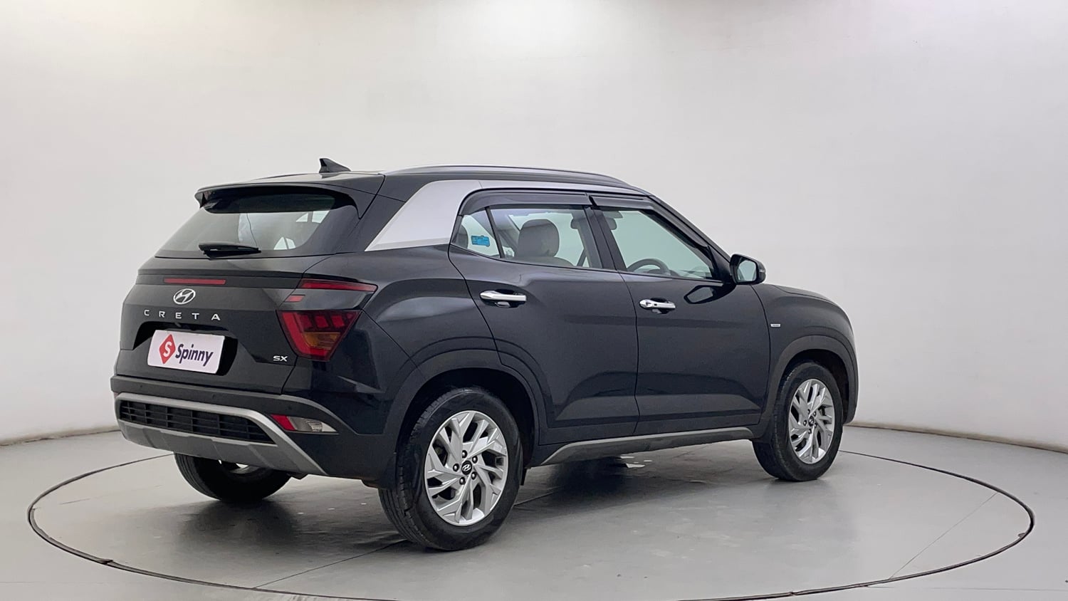 Used 2023 Hyundai Creta SX 1.5 Petrol IVT Petrol Automatic exterior RIGHT REAR CORNER VIEW