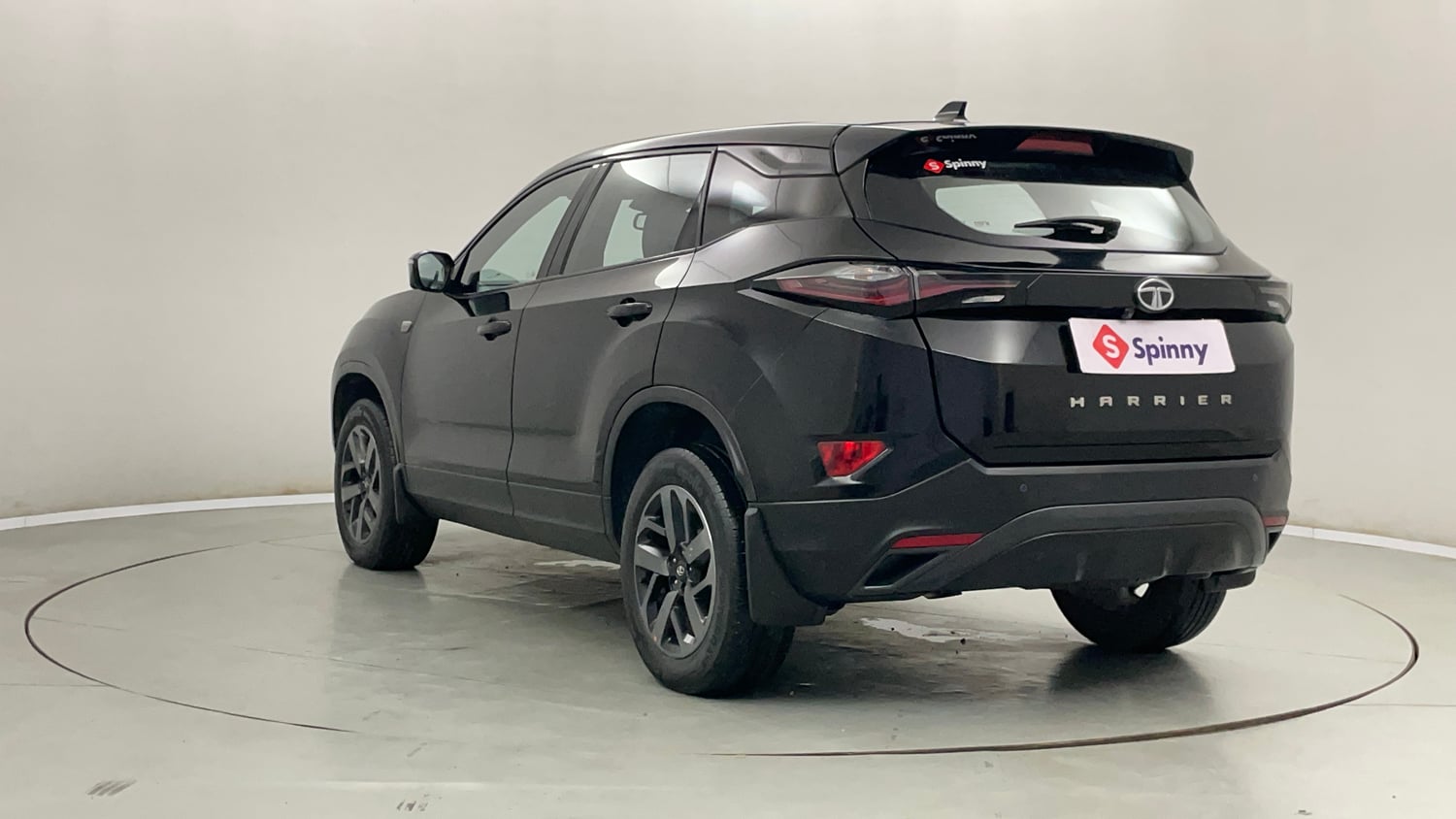 Used 2024 Tata Harrier XZA Plus (O) Dark Edition Diesel Automatic exterior LEFT REAR CORNER VIEW