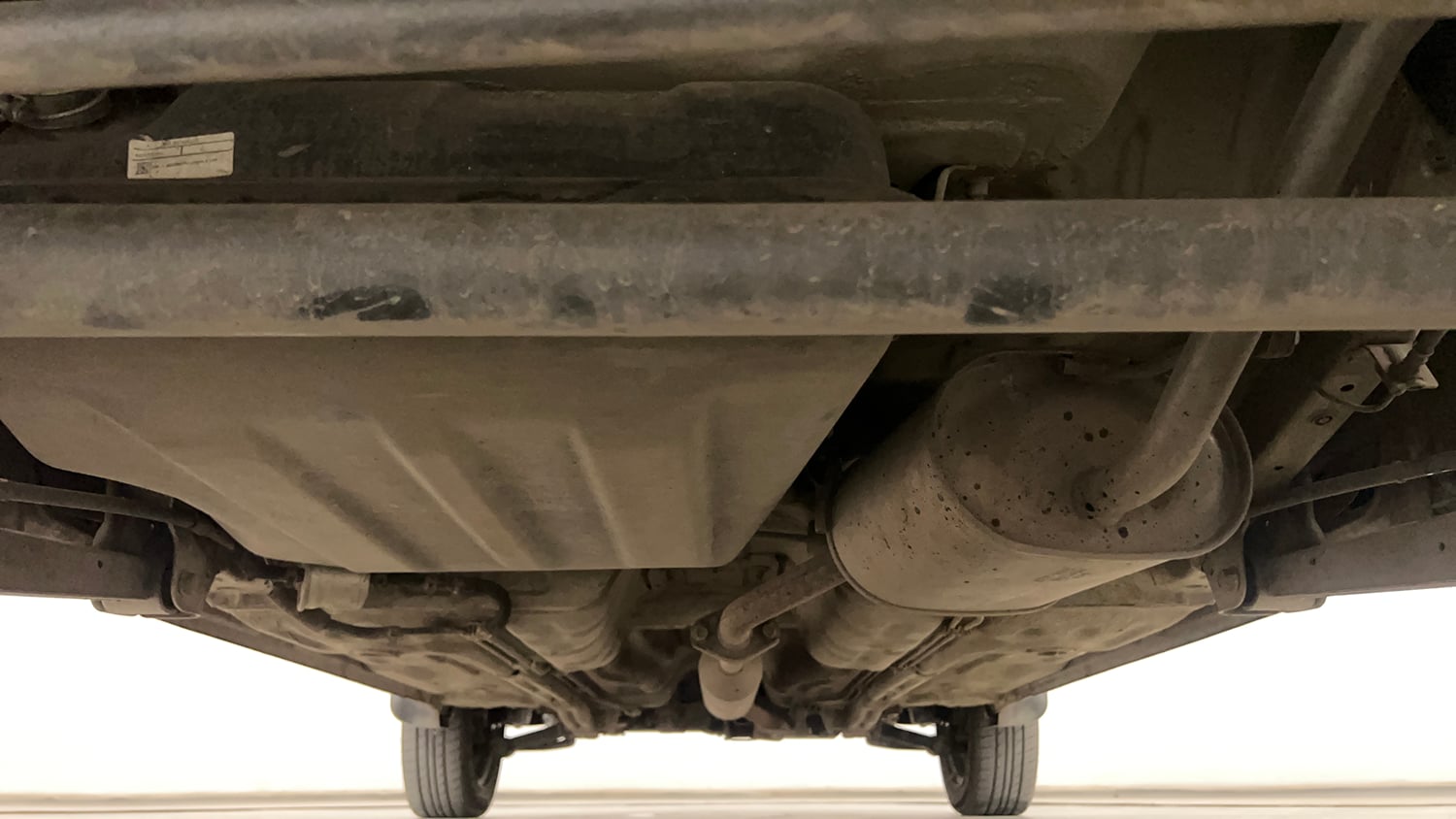 Used 2015 Maruti Suzuki Alto K10 VXi Petrol Manual extra REAR UNDERBODY VIEW (TAKEN FROM REAR)