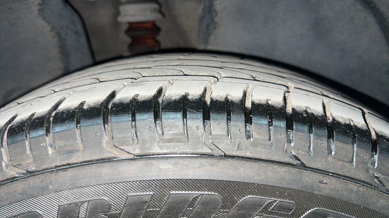 Used 2021 Hyundai Creta SX 1.5 Petrol IVT Petrol Automatic tyres RIGHT REAR TYRE TREAD VIEW