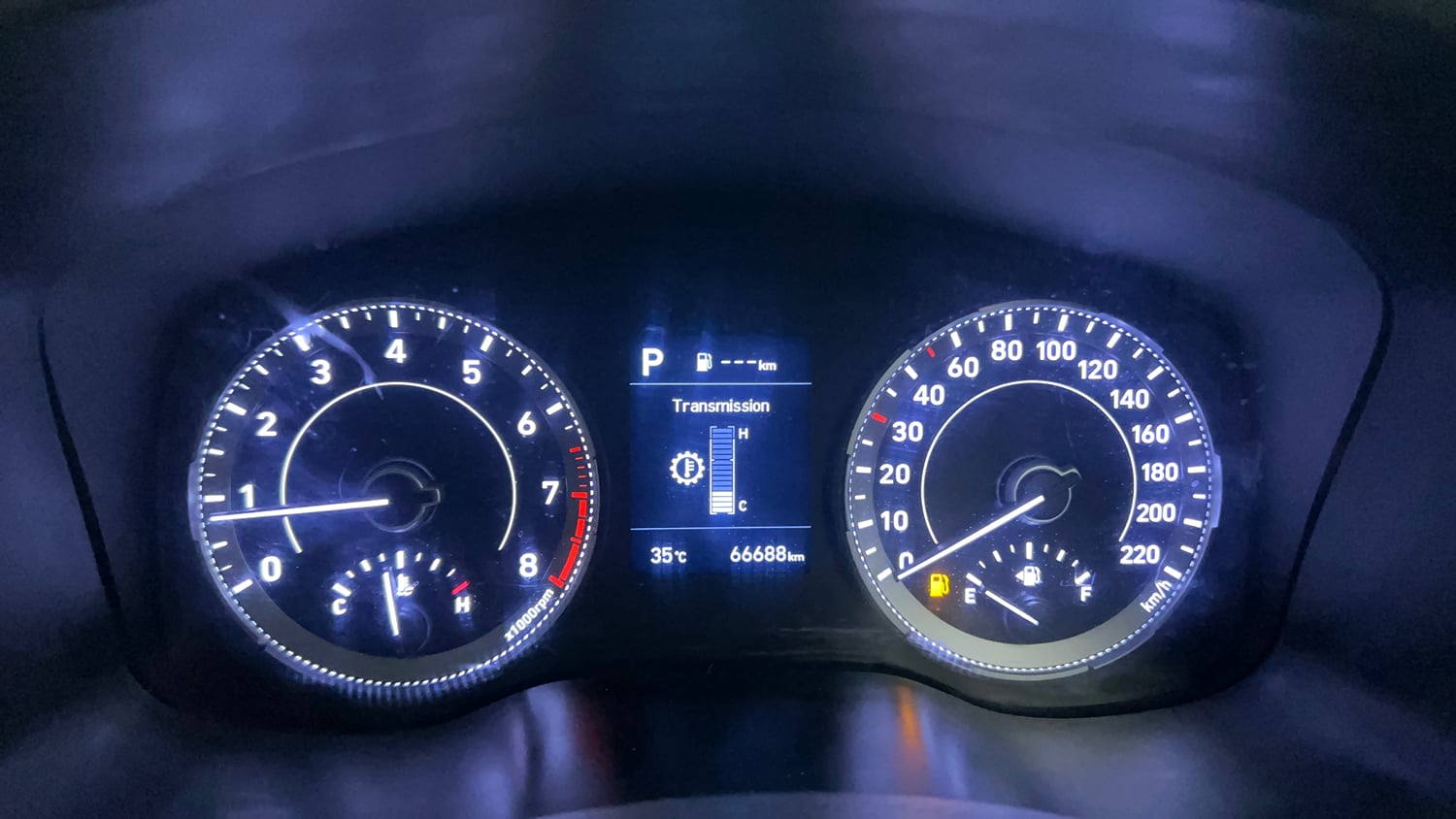 Used 2019 Hyundai Venue SX Plus 1.0 Turbo DCT Petrol Automatic interior CLUSTERMETER VIEW