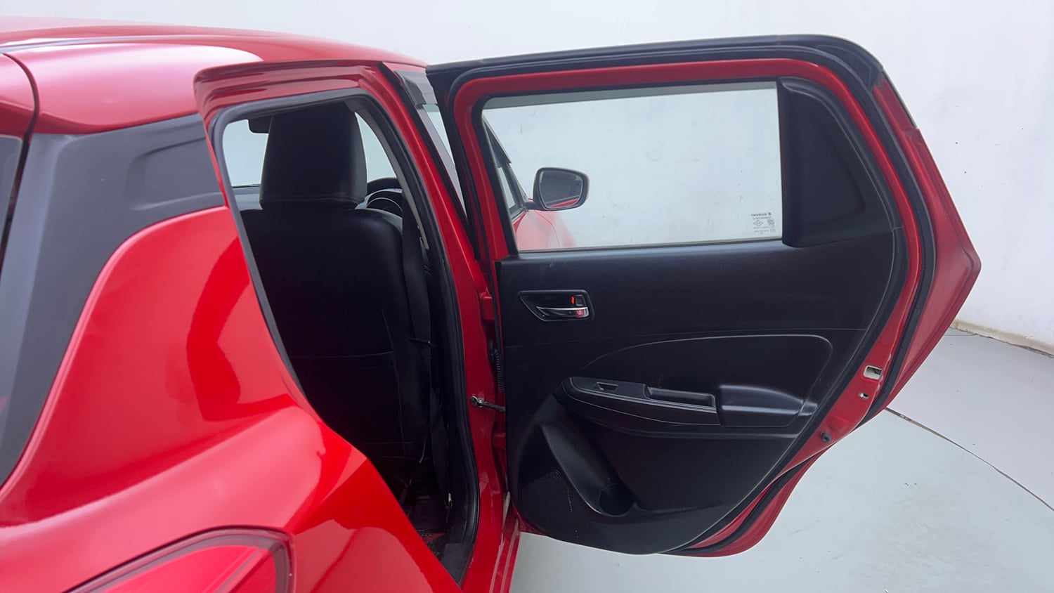 Used 2019 Maruti Suzuki Swift VXi AMT Petrol Automatic interior RIGHT REAR DOOR OPEN VIEW