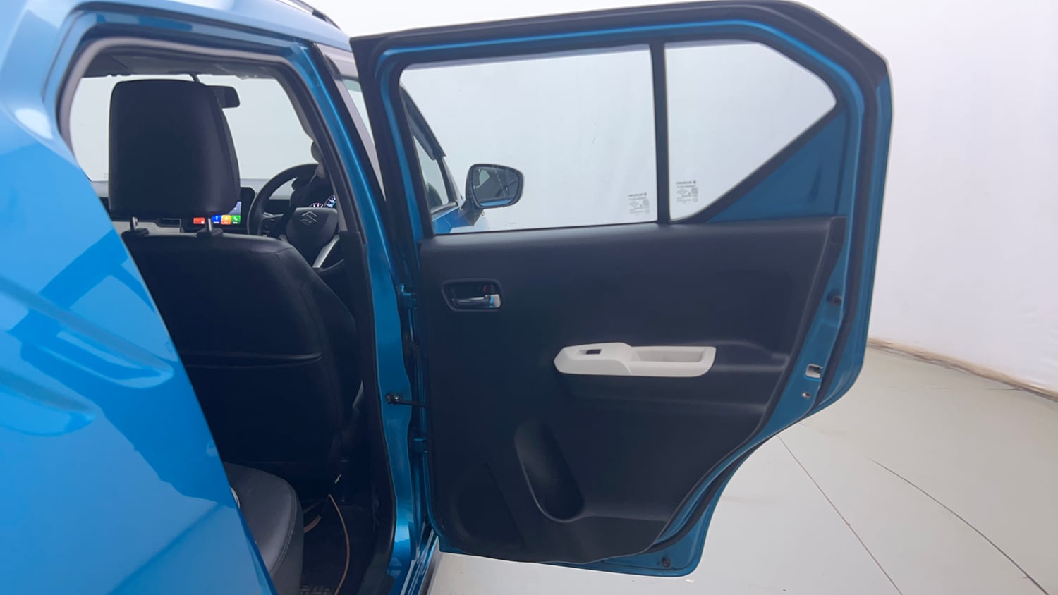 Used 2023 Maruti Suzuki Ignis Zeta 1.2 MT Petrol Manual interior RIGHT REAR DOOR OPEN VIEW
