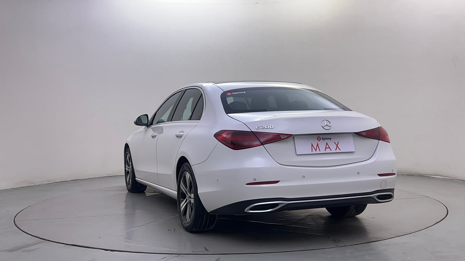 Used 2022 Mercedes-Benz C-Class C 200 Petrol Automatic exterior LEFT REAR CORNER VIEW