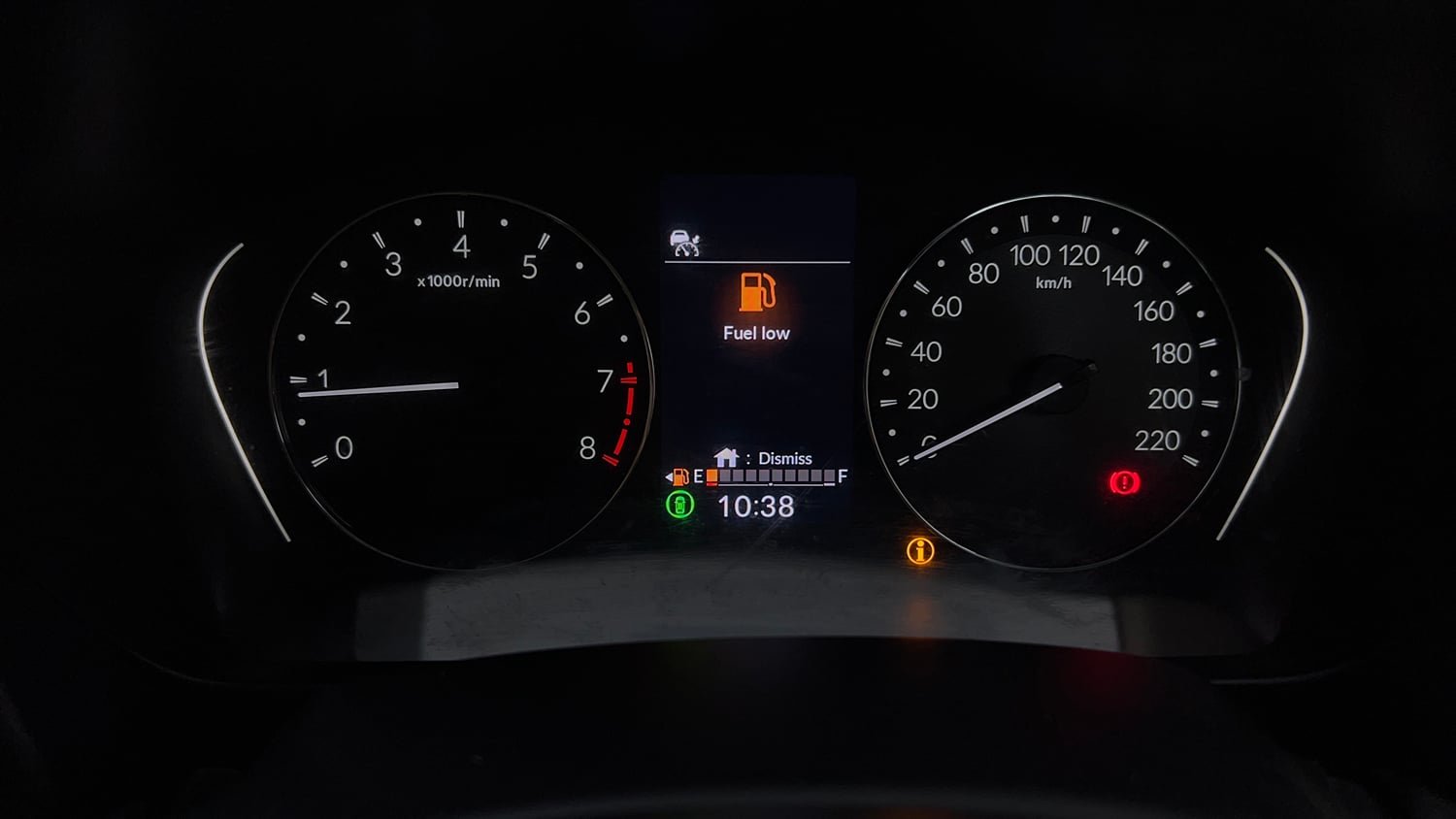 Used 2023 Honda City V Petrol MT Petrol Manual interior CLUSTERMETER VIEW