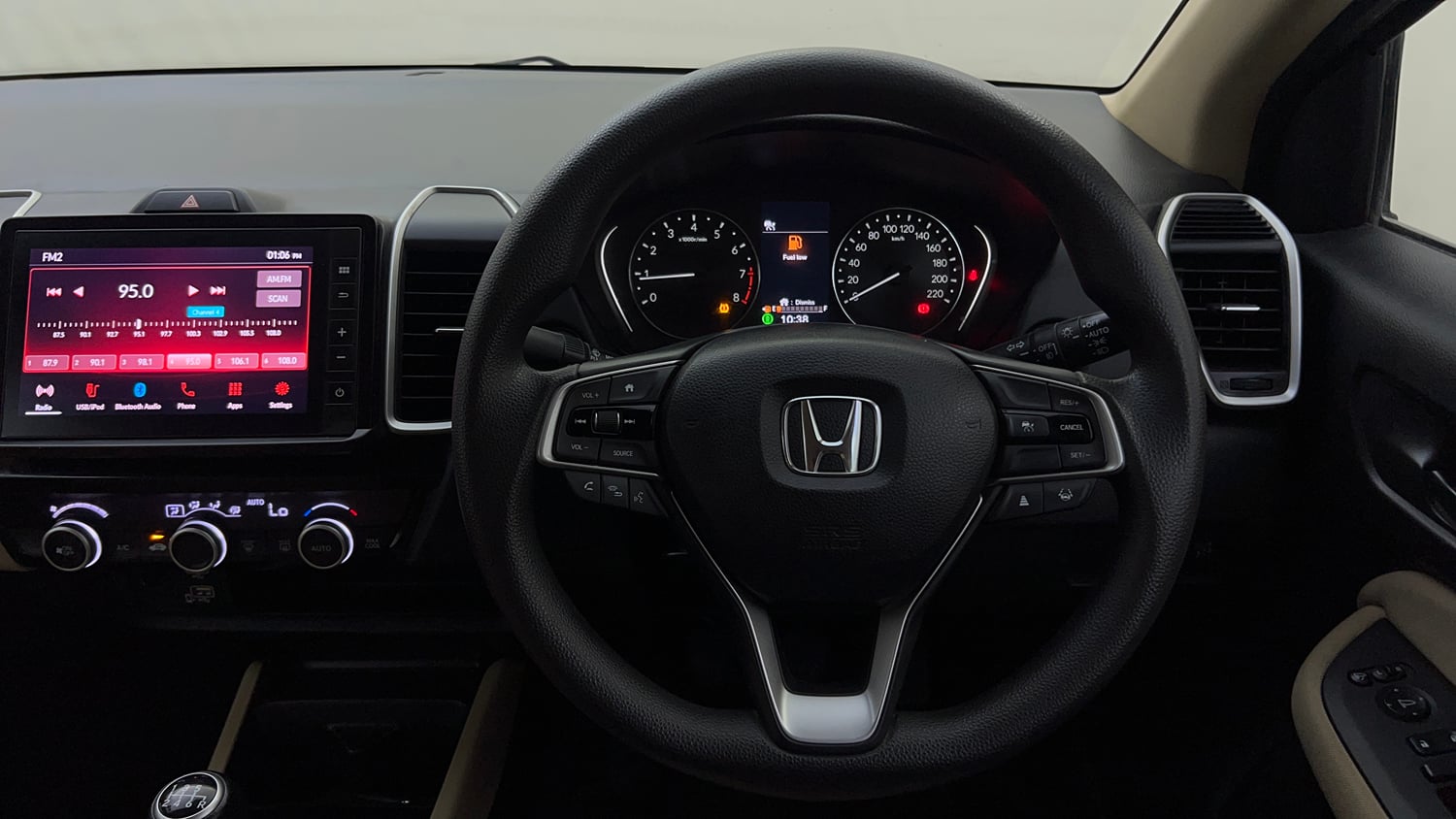 Used 2023 Honda City V Petrol MT Petrol Manual interior STEERING VIEW
