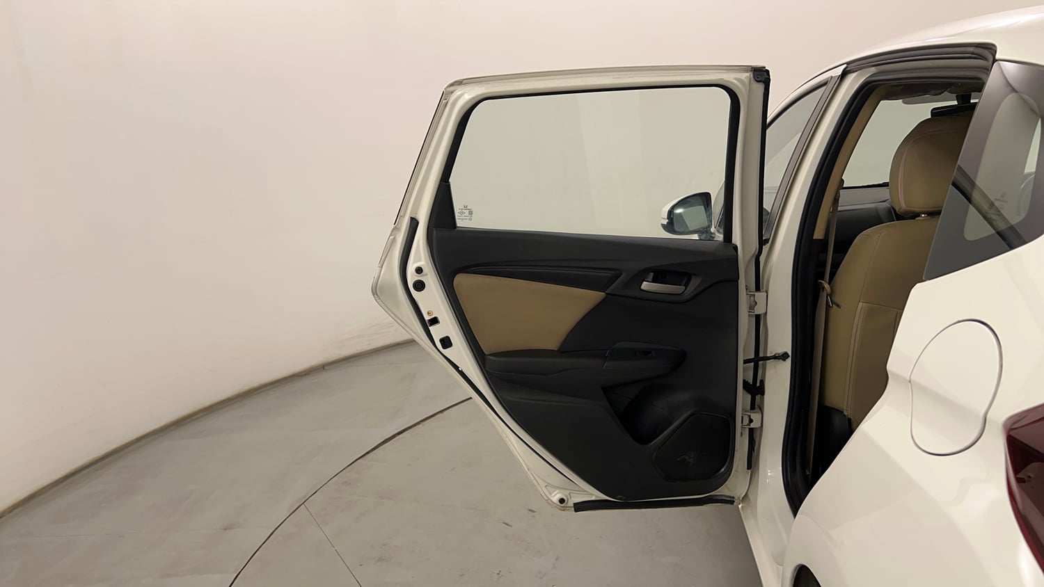 Used 2015 Honda Jazz SV Petrol Petrol Manual interior LEFT REAR DOOR OPEN VIEW