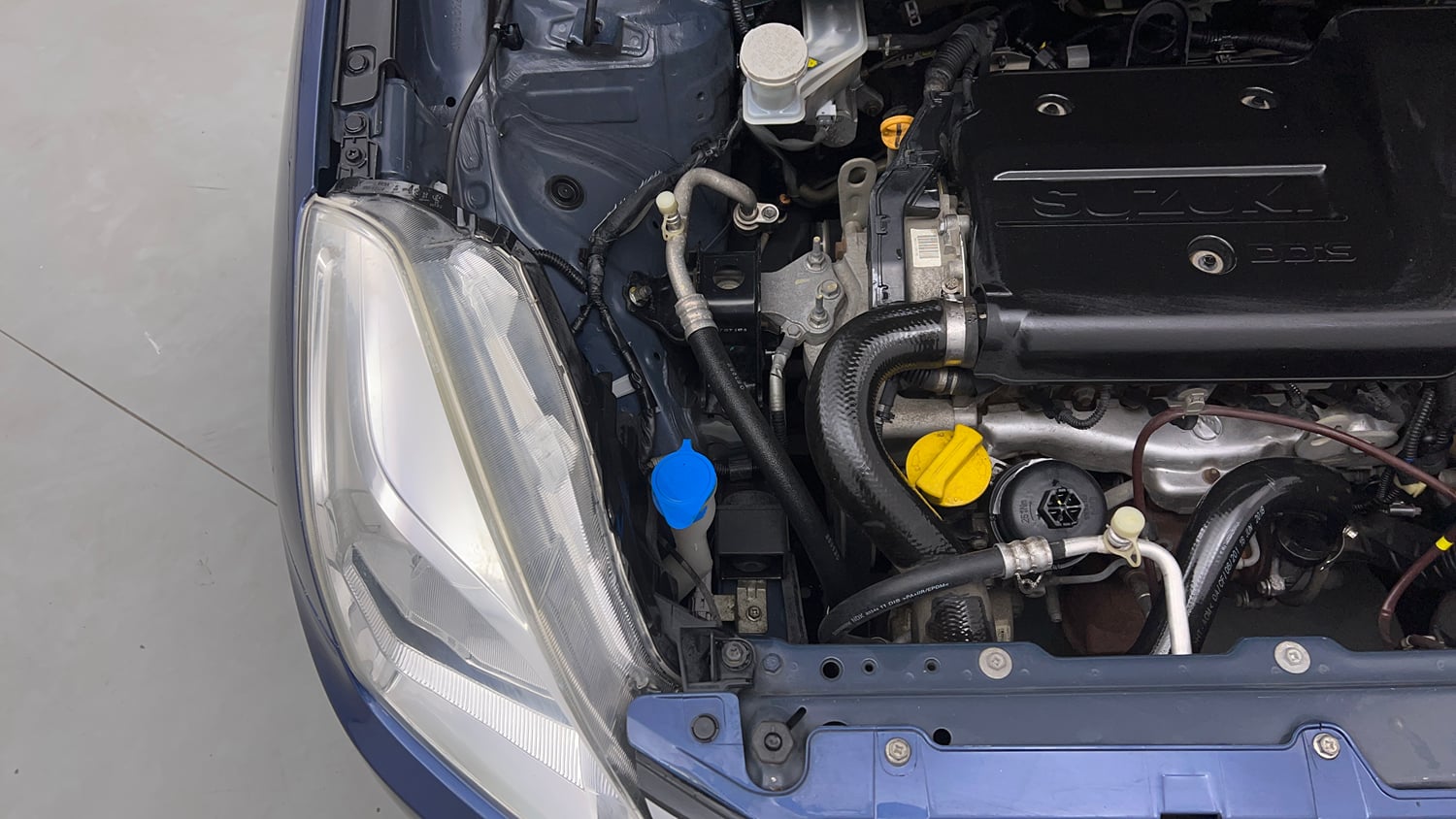 Used 2018 Maruti Suzuki Baleno Zeta 1.3 Diesel Manual engine ENGINE RIGHT SIDE VIEW
