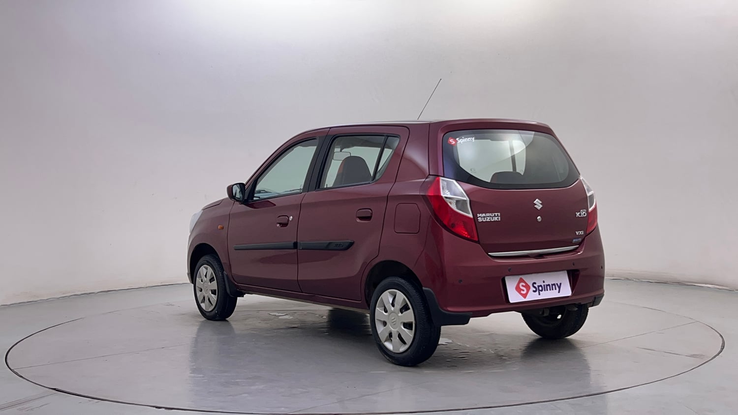 Used 2015 Maruti Suzuki Alto K10 VXi AMT Petrol Automatic exterior LEFT REAR CORNER VIEW