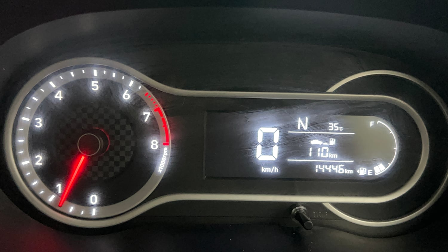 Used 2022 Hyundai Grand i10 Nios Asta AMT 1.2 Kappa VTVT Petrol Automatic interior CLUSTERMETER VIEW