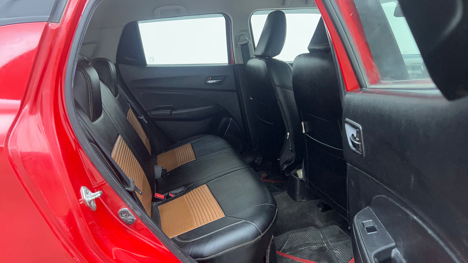 Used 2019 Maruti Suzuki Swift VXi AMT Petrol Automatic interior RIGHT SIDE REAR DOOR CABIN VIEW