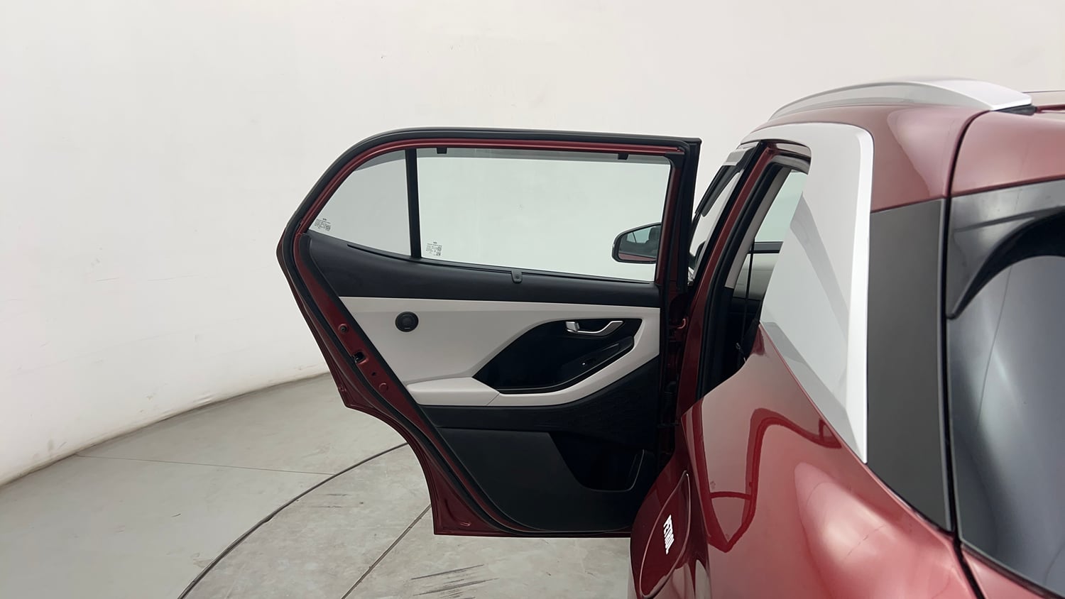 Used 2021 Hyundai Creta SX 1.5 Petrol IVT Petrol Automatic interior LEFT REAR DOOR OPEN VIEW