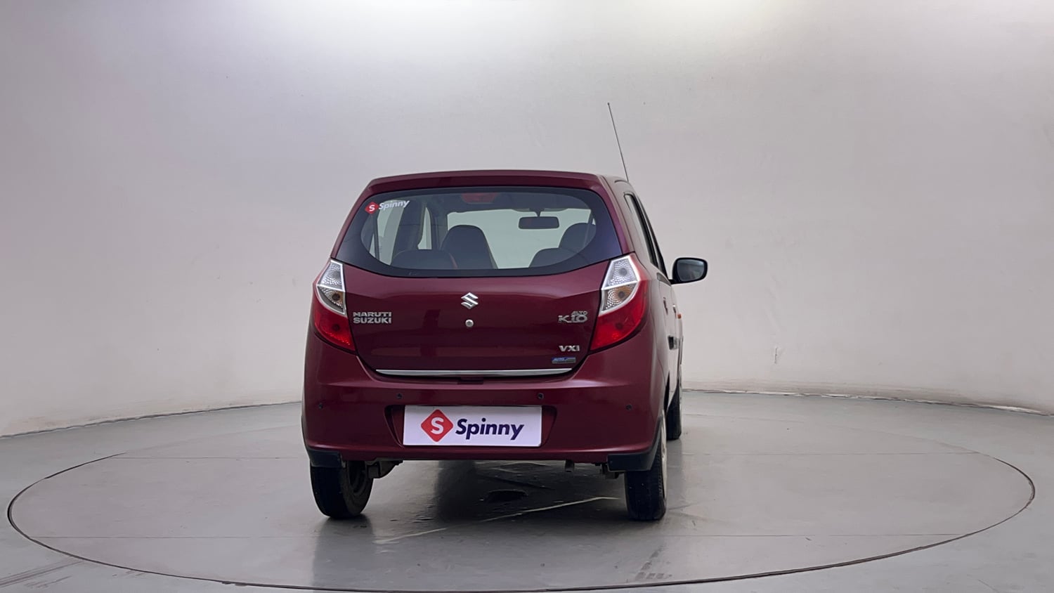 Used 2015 Maruti Suzuki Alto K10 VXi AMT Petrol Automatic exterior RIGHT REAR CORNER VIEW