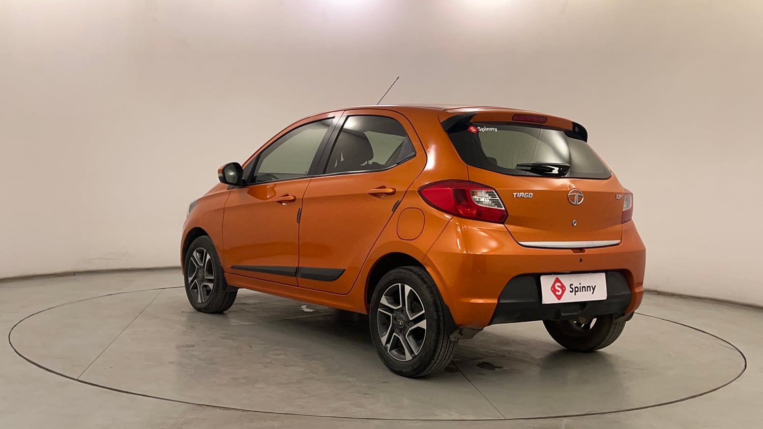 Used 2019 Tata Tiago Revotron XZA Plus Petrol Automatic exterior LEFT REAR CORNER VIEW