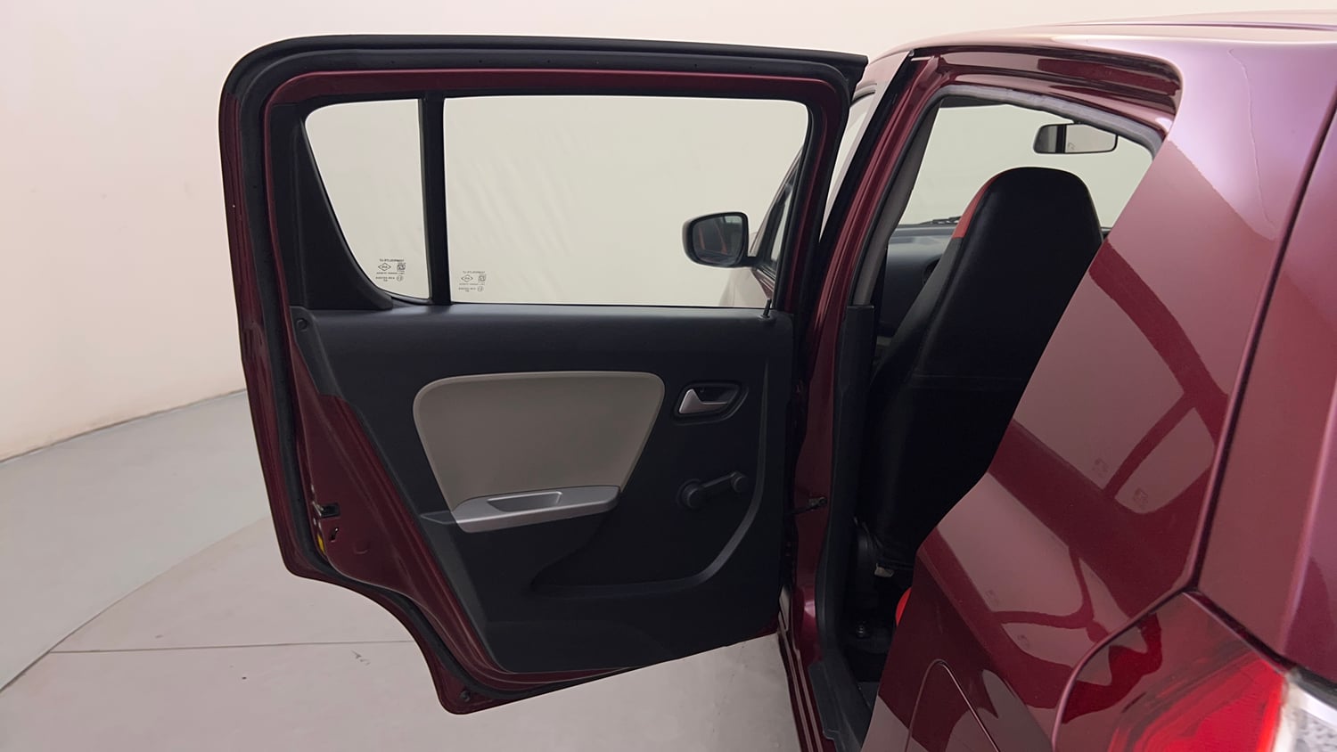 Used 2015 Maruti Suzuki Alto K10 VXi AMT Petrol Automatic interior LEFT REAR DOOR OPEN VIEW