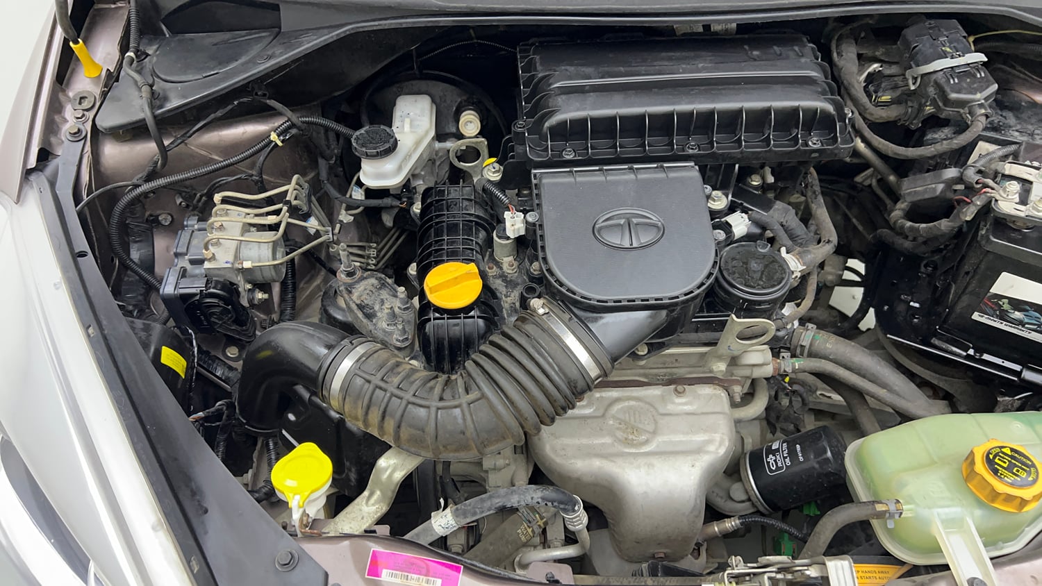 Used 2019 Tata Tiago Revotron XE Petrol Manual engine ENGINE RIGHT SIDE VIEW