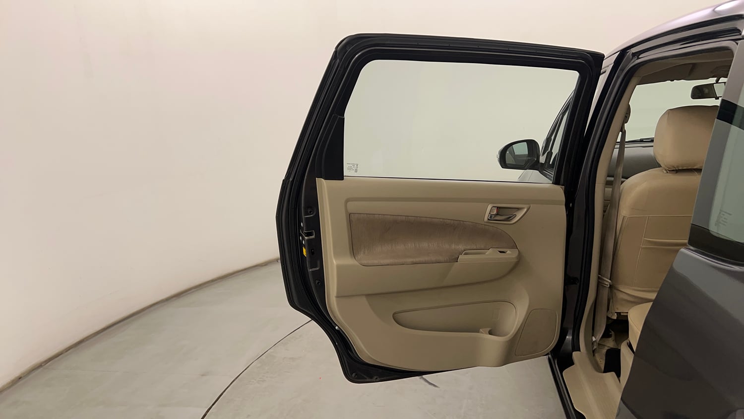 Used 2013 Maruti Suzuki Ertiga Vxi Petrol Manual interior LEFT REAR DOOR OPEN VIEW