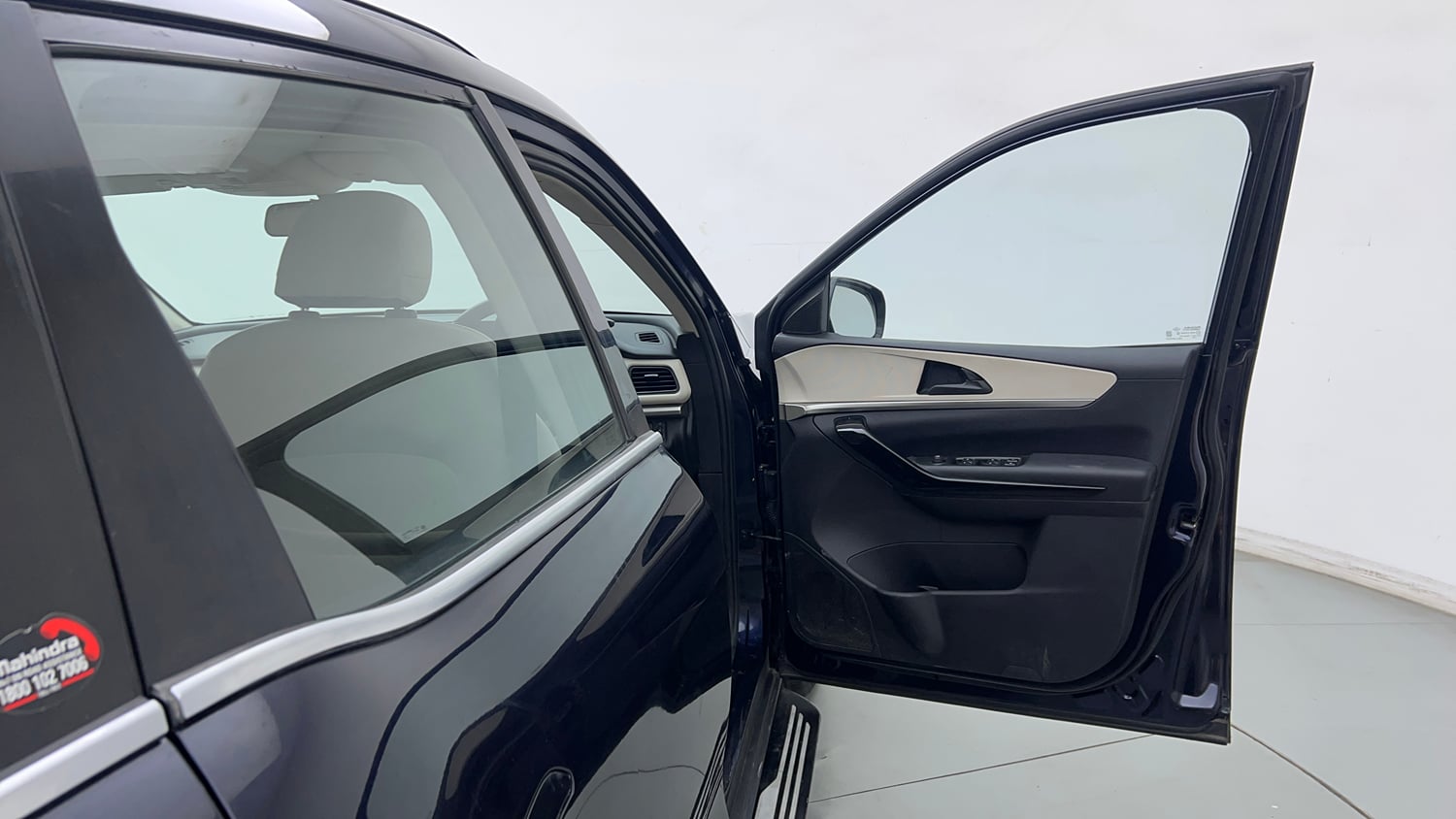 Used 2022 Mahindra XUV700 AX 5 Petrol MT 7 STR Petrol Manual interior RIGHT FRONT DOOR OPEN VIEW