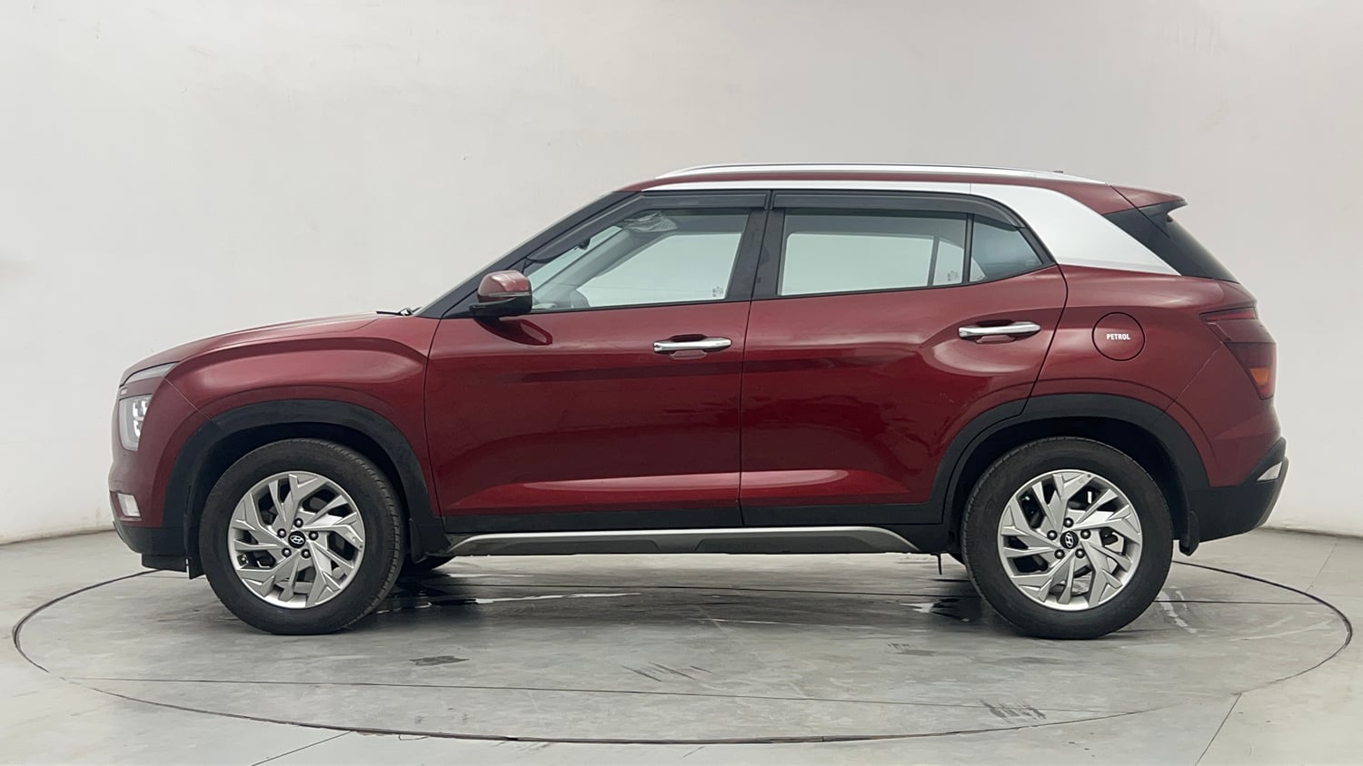 Used 2021 Hyundai Creta SX 1.5 Petrol IVT Petrol Automatic exterior LEFT SIDE VIEW