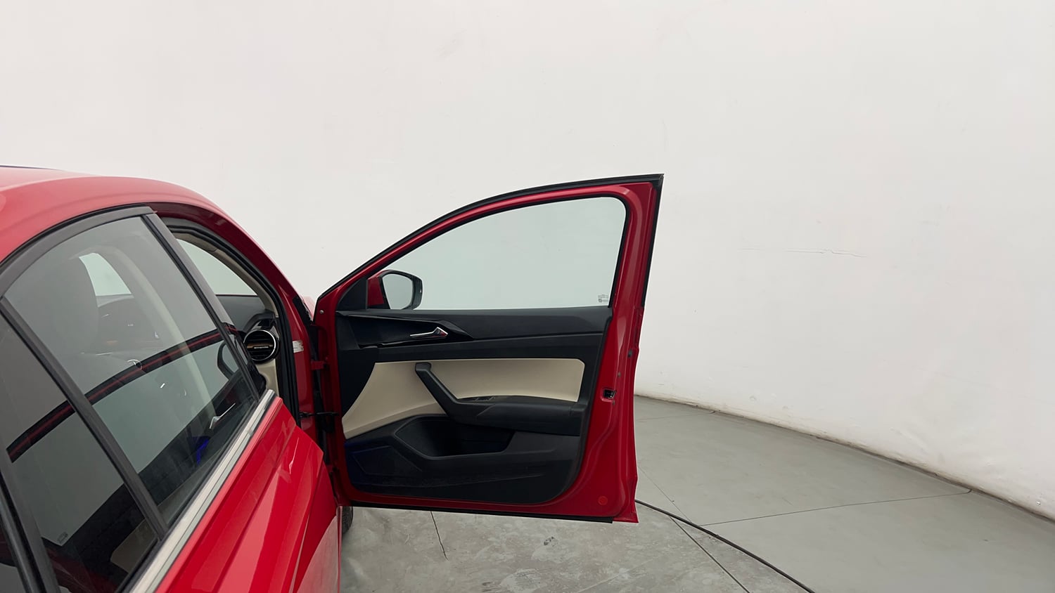 Used 2022 Skoda Slavia Style 1.0L TSI AT Petrol Automatic interior RIGHT FRONT DOOR OPEN VIEW