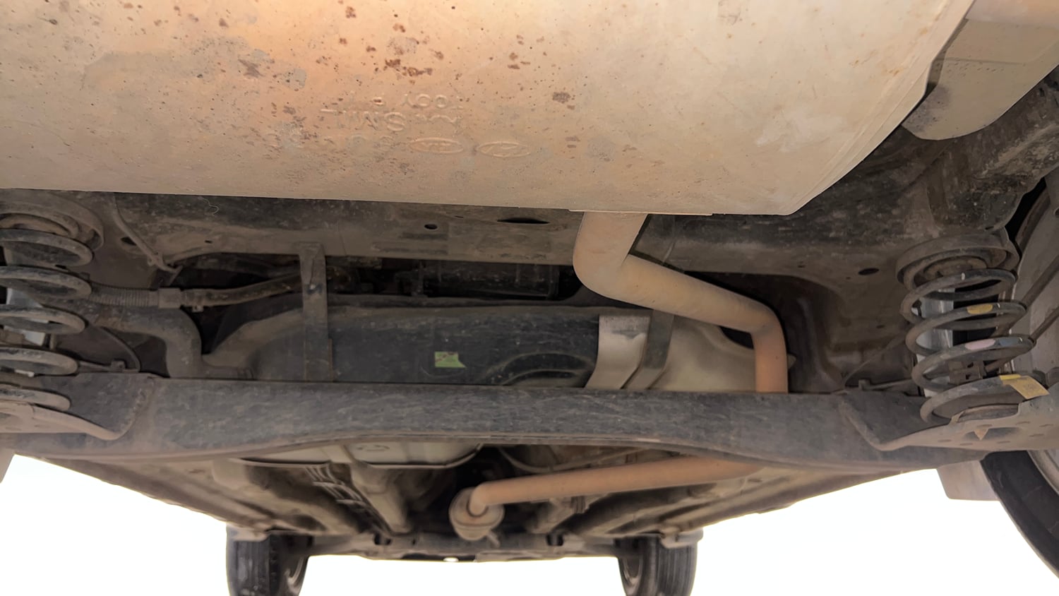 Used 2020 Hyundai Creta SX 1.5 Petrol Petrol Manual extra REAR UNDERBODY VIEW (TAKEN FROM REAR)