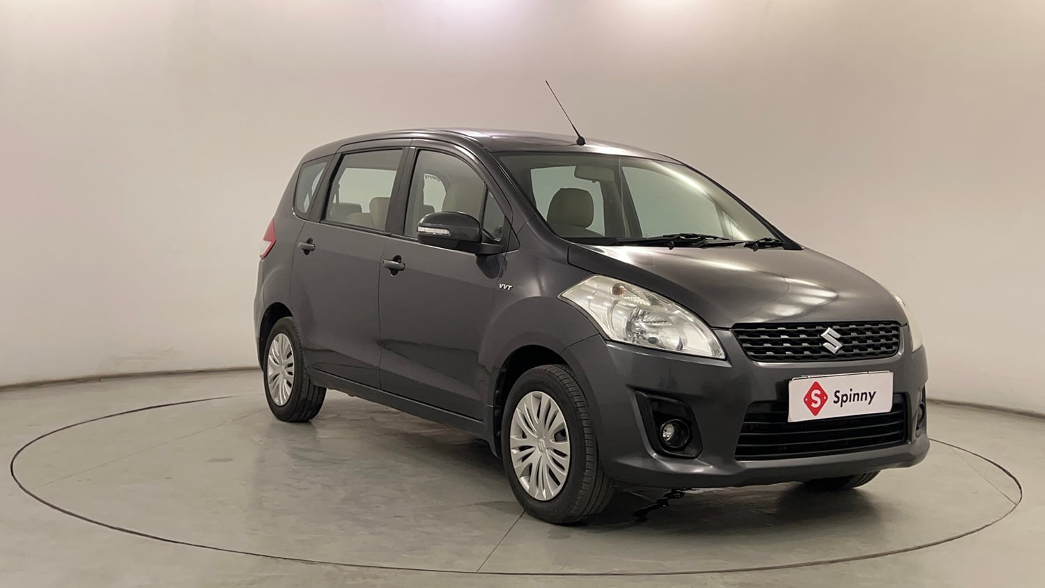 Used 2013 Maruti Suzuki Ertiga Vxi Petrol Manual exterior RIGHT FRONT CORNER VIEW