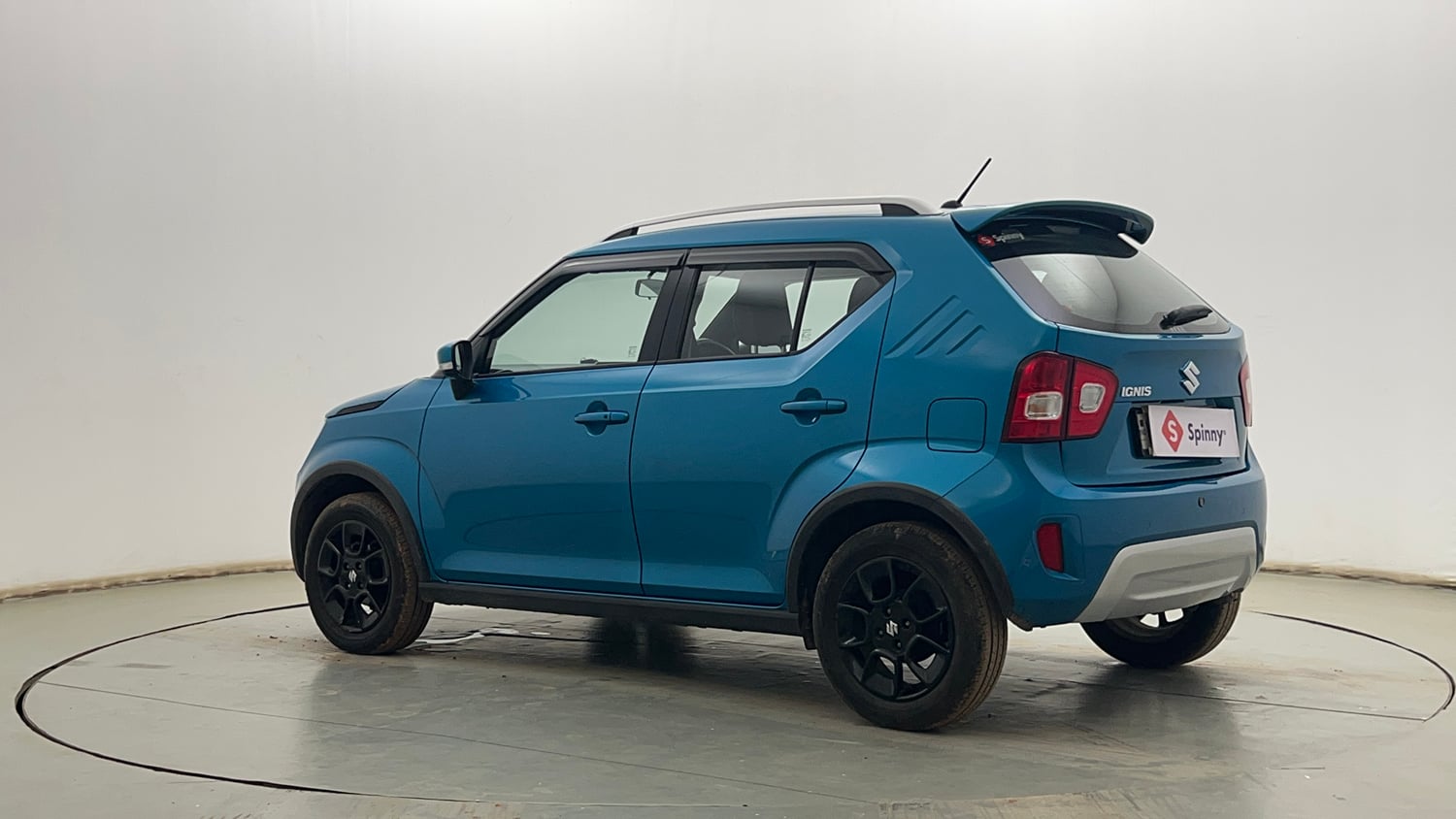Used 2023 Maruti Suzuki Ignis Zeta 1.2 MT Petrol Manual exterior LEFT REAR CORNER VIEW