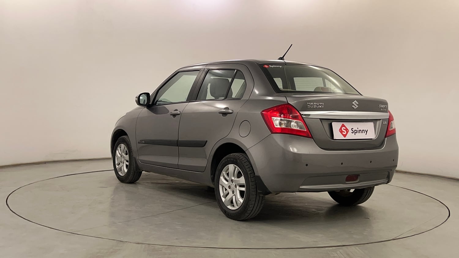 Used 2013 Maruti Suzuki Swift Dzire ZXI Petrol Manual exterior LEFT REAR CORNER VIEW