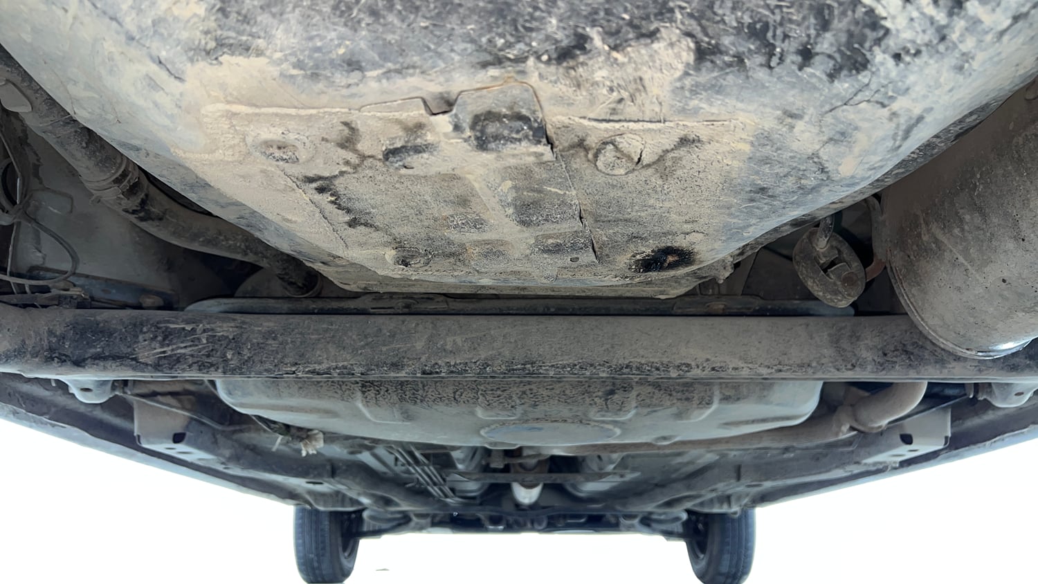 Used 2019 Tata Tiago Revotron XE Petrol Manual extra REAR UNDERBODY VIEW (TAKEN FROM REAR)